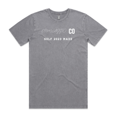 Men's Script Self Made Grey Thumbnail