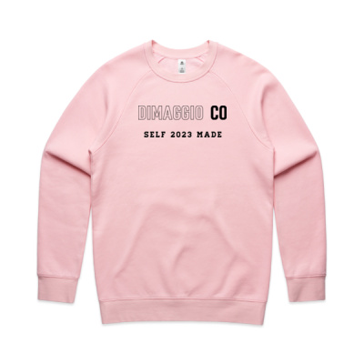 Men's pink self made sweater Thumbnail