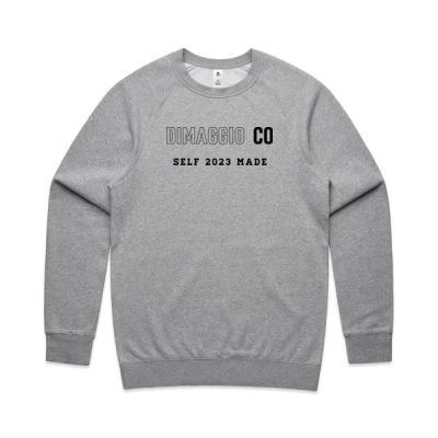 Men's Grey self made sweater Thumbnail