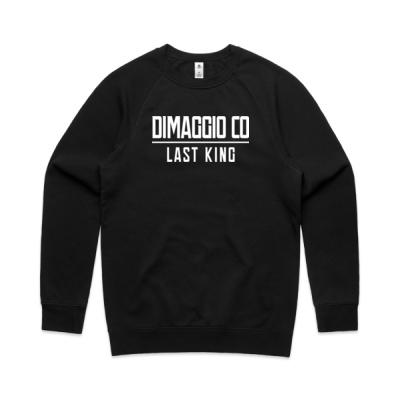 Men's black last king sweater Thumbnail